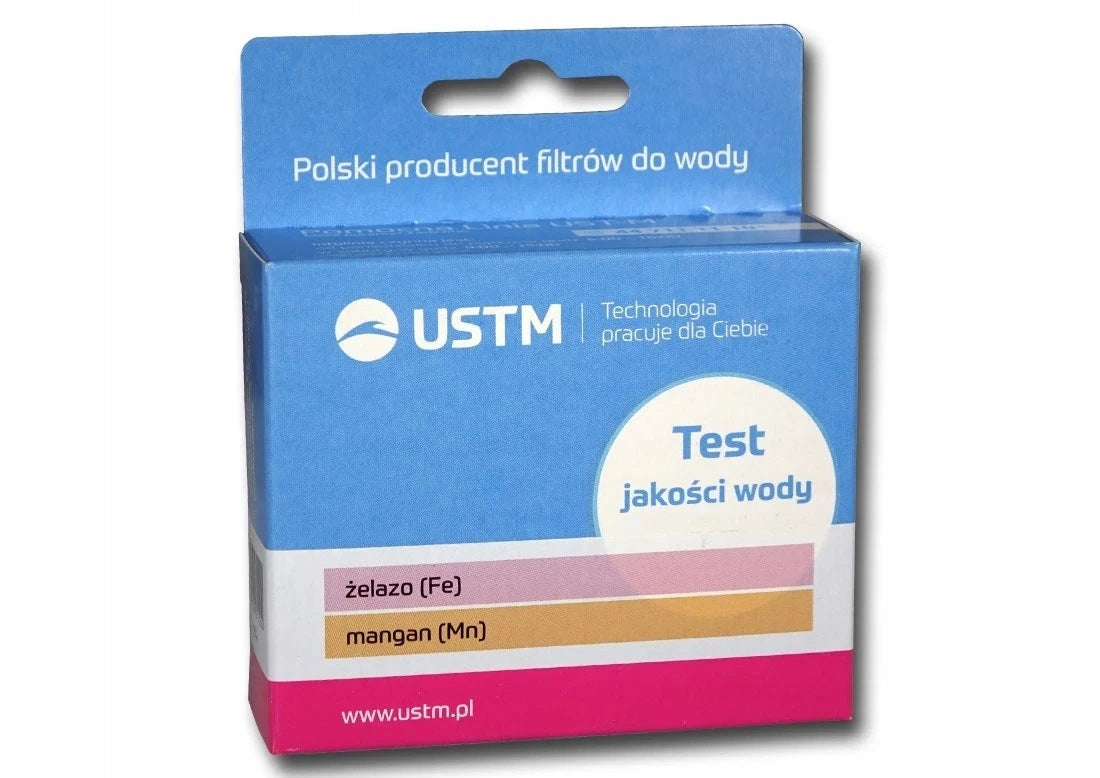 TEST IRON MANGANESE WATER QUALITY TESTER USTM TEST-4 Brand UST-M
