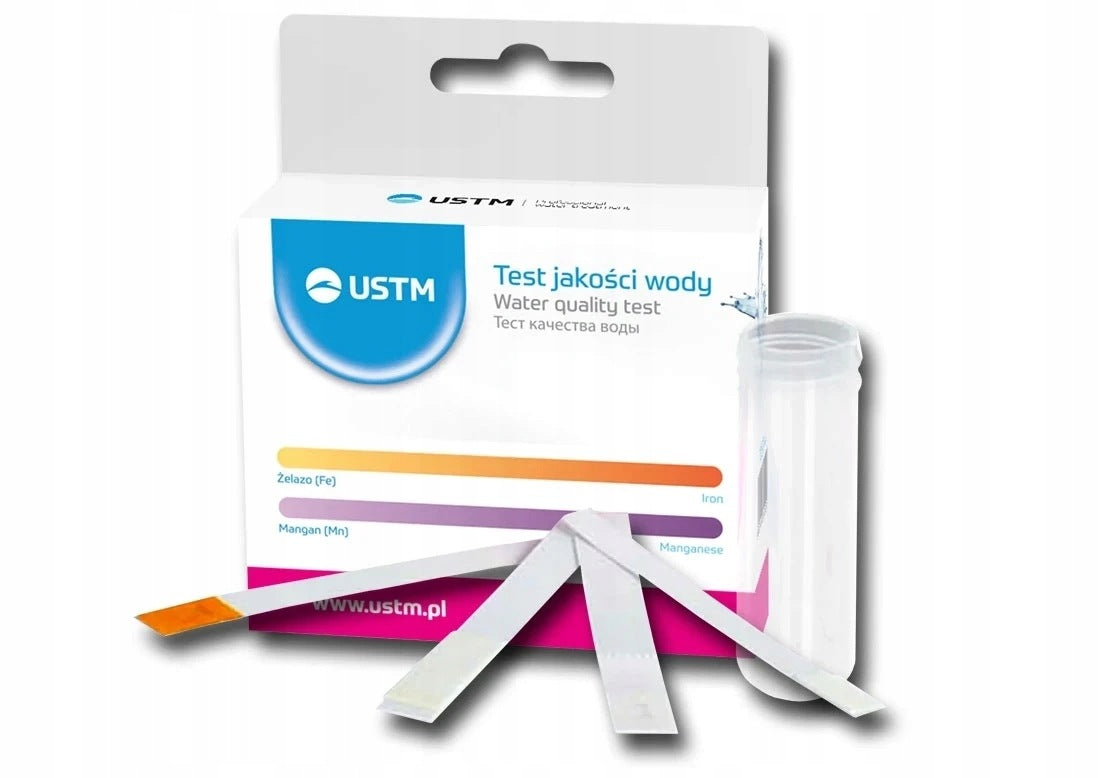 TEST IRON MANGANESE WATER QUALITY TESTER USTM TEST-4