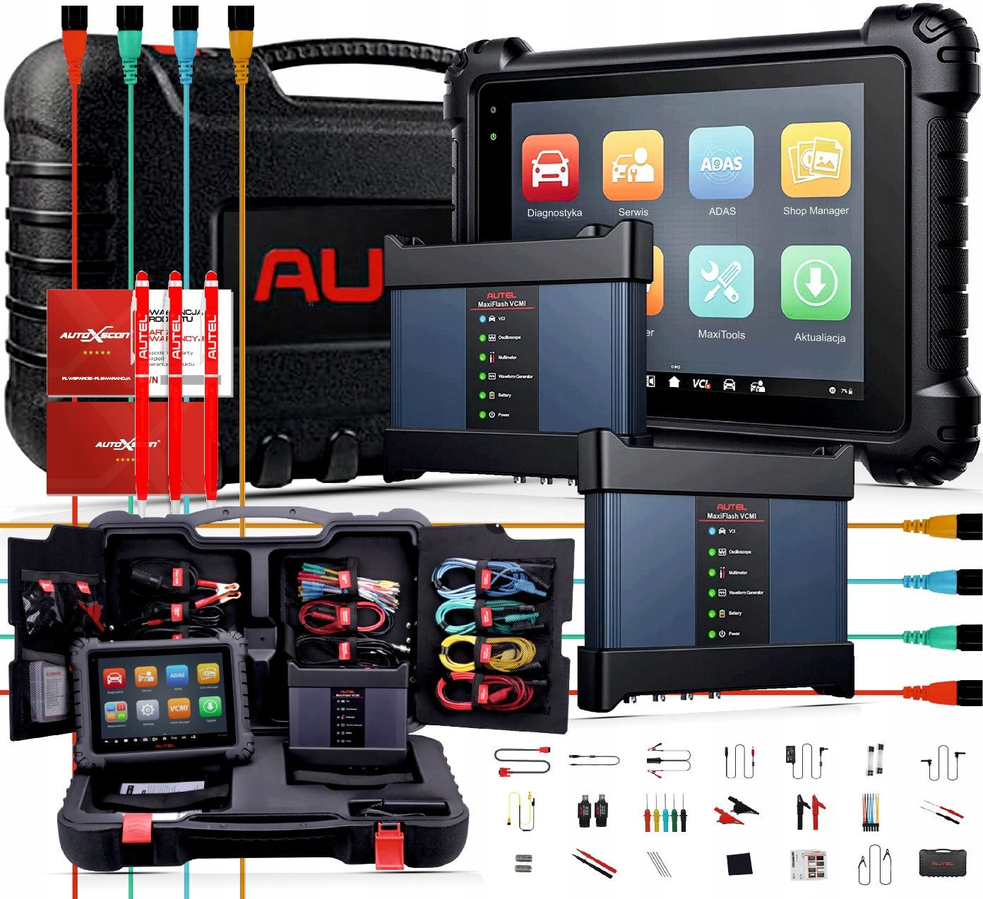 TESTER AUTEL MAXISYS MS919 - AUTEL MS919 Product weight with unit packaging 18 kg