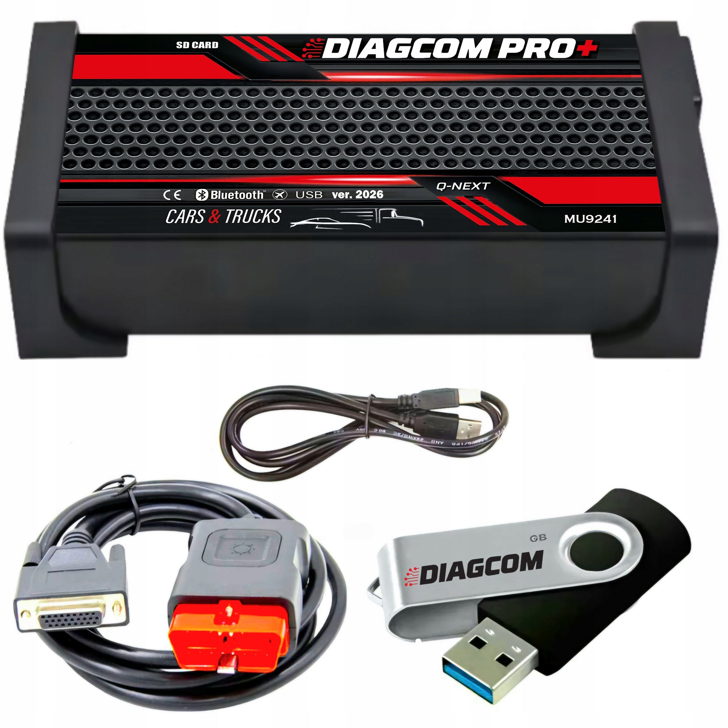TESTER DIAGNOSTIC INTERFACE SCANNER MULTI COMPUTER DIAGCOM FOR CAR