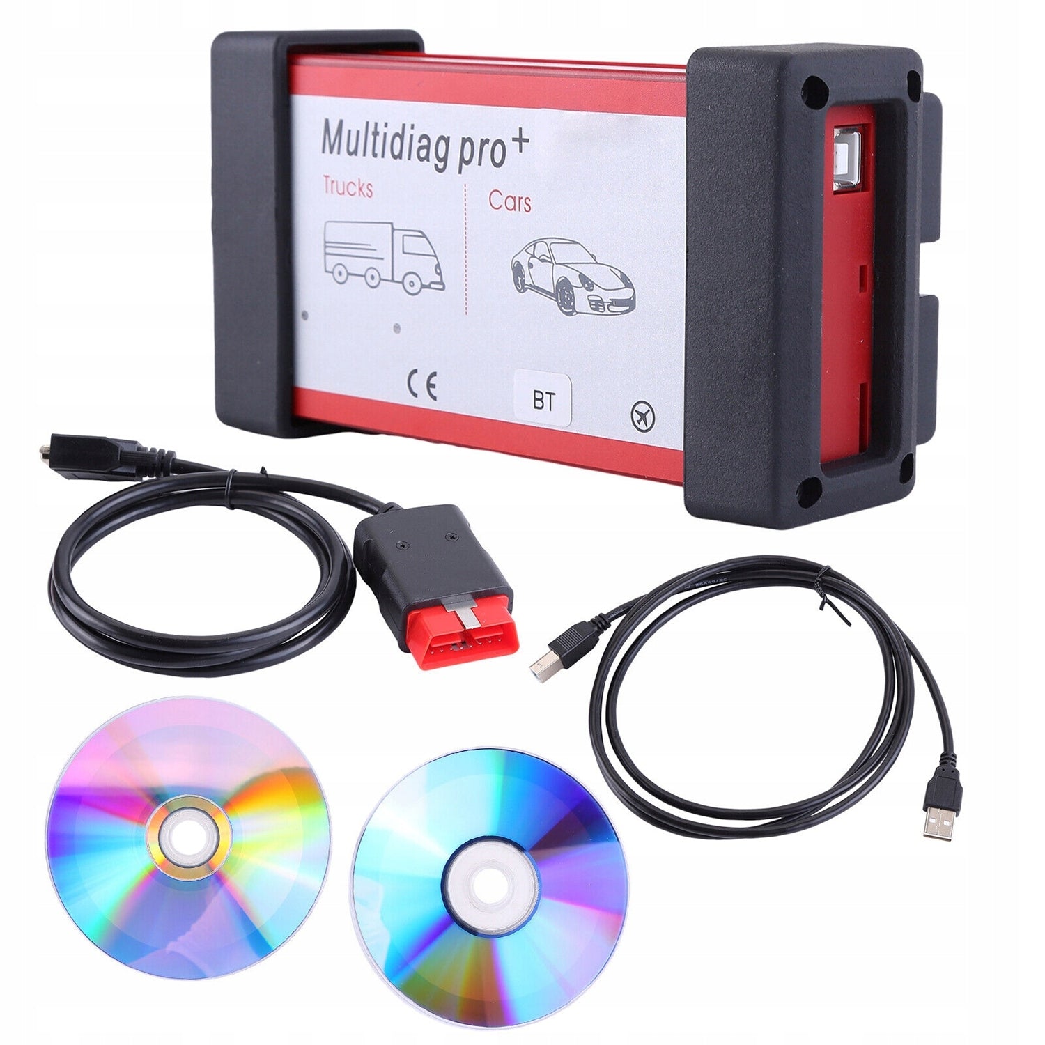 TESTER DIAGNOSTIC INTERFACE SCANNER MULTIDIAG PRO + BT TESTER OBD2 Brand no brand