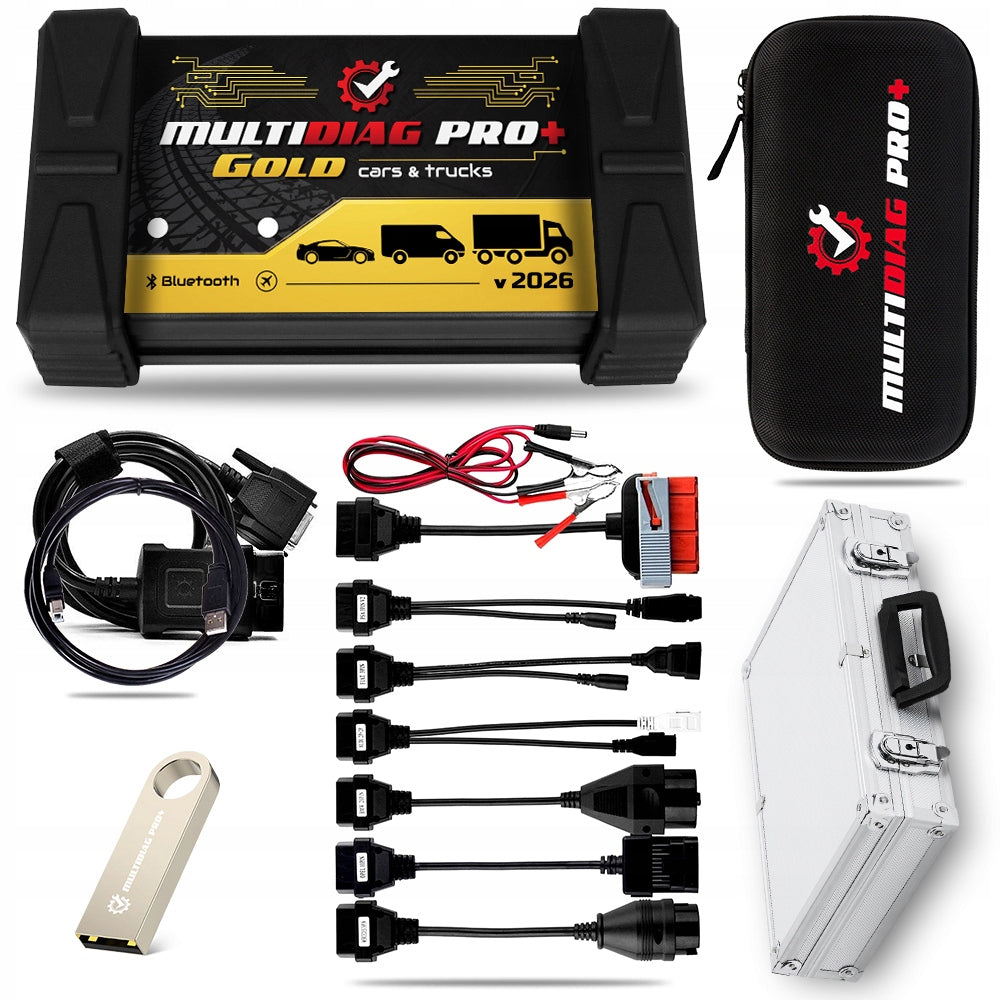 TESTER OBD 2 PASSENGER VANS TRUCK SEMI-TRAILERS MULTIDIAG