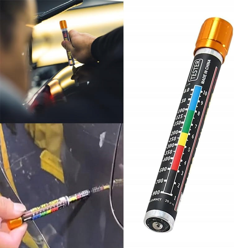 TESTER PAINT THICKNESS GAUGE WITH MAGNET MEMORY Brand no brand