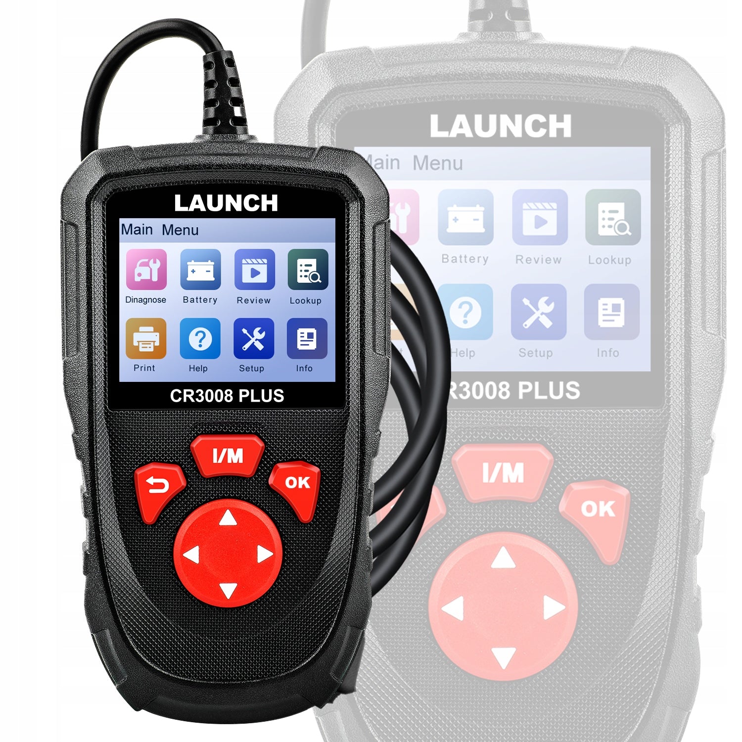 TESTER SCANNER DIAGNOSTIC COMPUTER OBD 2 OBD2 Error Clearance CR3008 PLUS