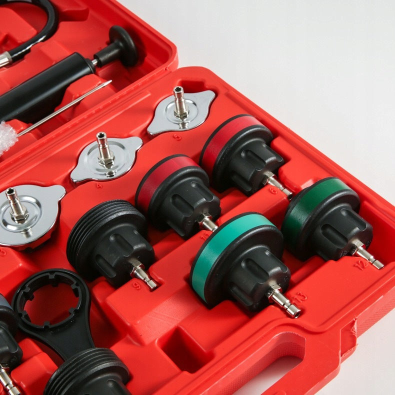 TESTER SET FOR CHECKING THE TIGHTNESS OF THE COOLING SYSTEM Brand no brand