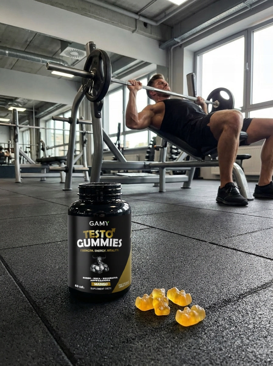 TESTO RANGES | Gummies | Natural Testosterone Booster | POTENCY STRENGTH MASS Expiration date at least 1 year from the date of purchase