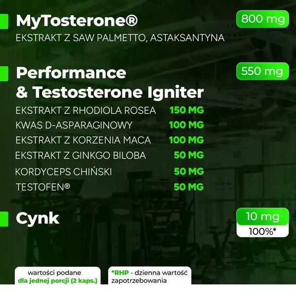 TESTOSTERONE BOOSTER AMIX MYTO TEST V3 90 kap TESTOSTERONE LIBIDO POTENCY Expiration date at least 1 year from the date of purchase