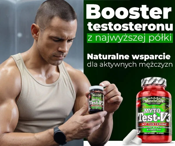 TESTOSTERONE BOOSTER AMIX MYTO TEST V3 90 kap TESTOSTERONE LIBIDO POTENCY Packaging status original