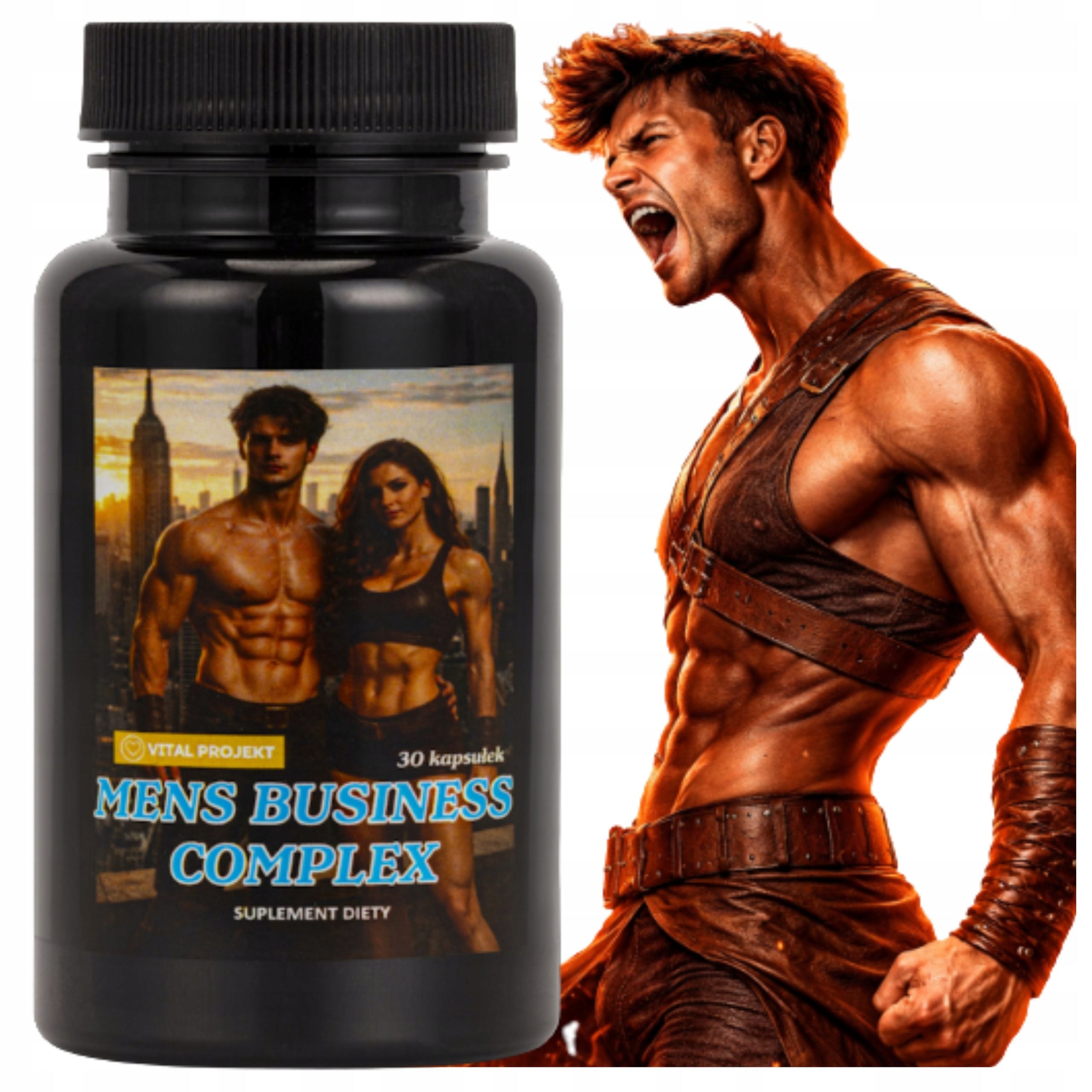 TESTOSTERONE TABLETS Testosterone Booster POTENCY Mens Business Complex Packaging status original