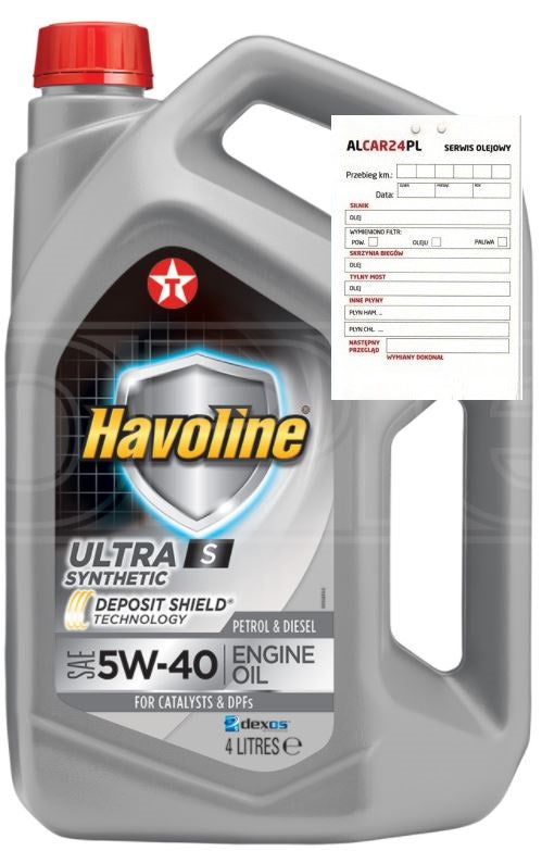 TEXACO Havoline Ultra 5W-40 4L