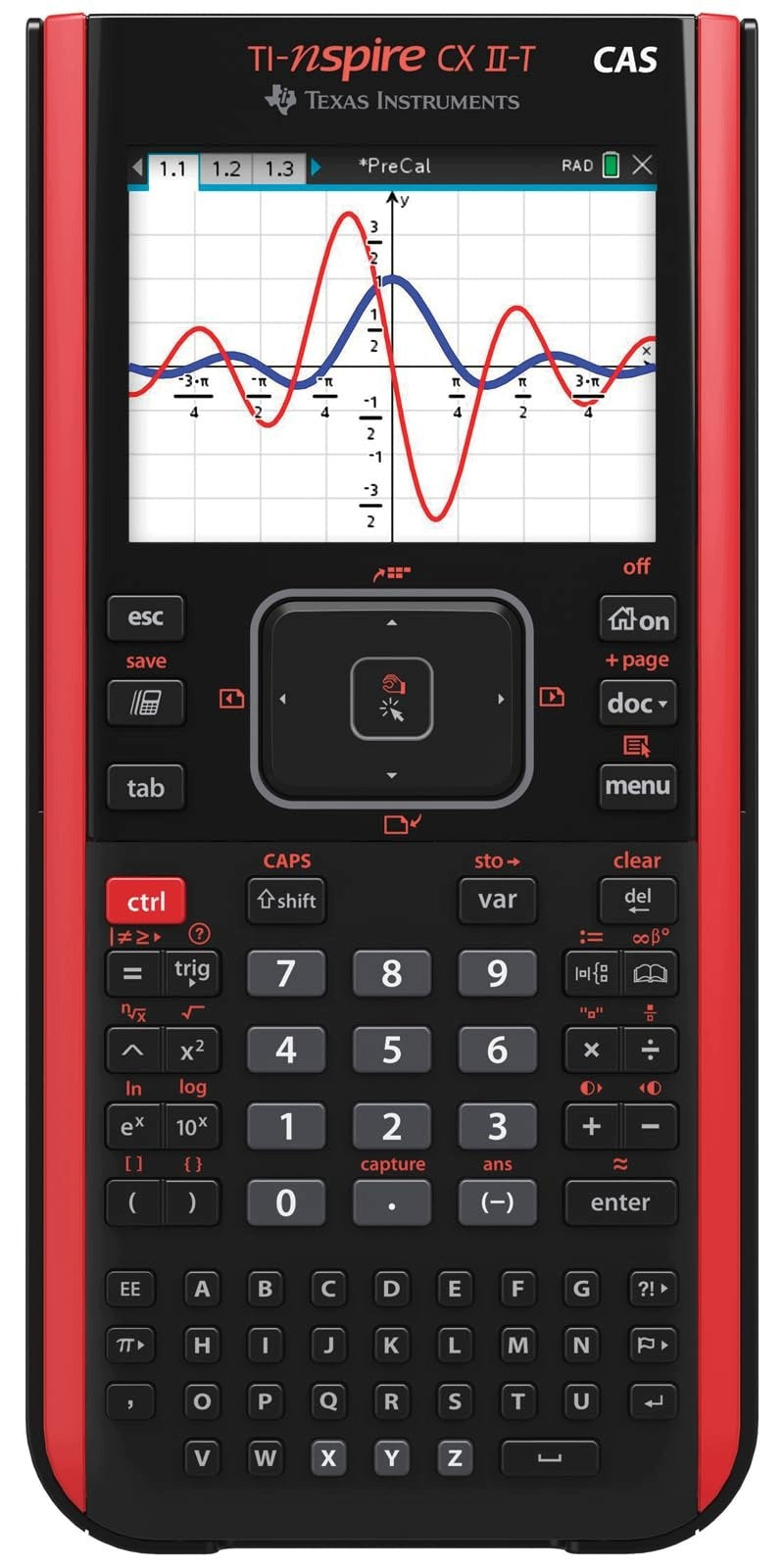 TEXAS INSTRUMENTS TI-NSPIRE CX II-T CAS NSCXCAS2FC8E1A