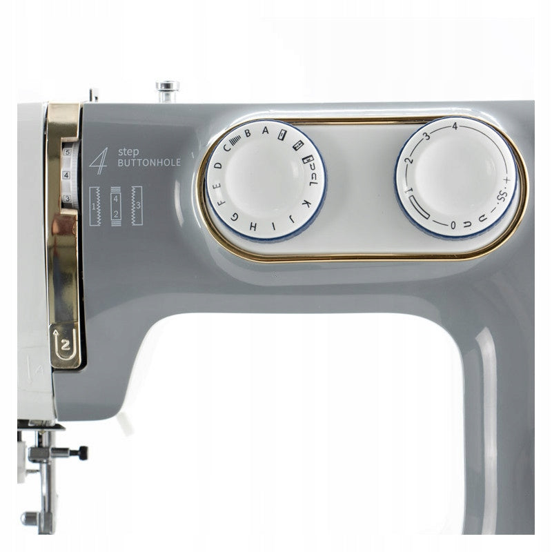 TEXI GOLD sewing machine with needle threader and overlock stitch Hook rotating