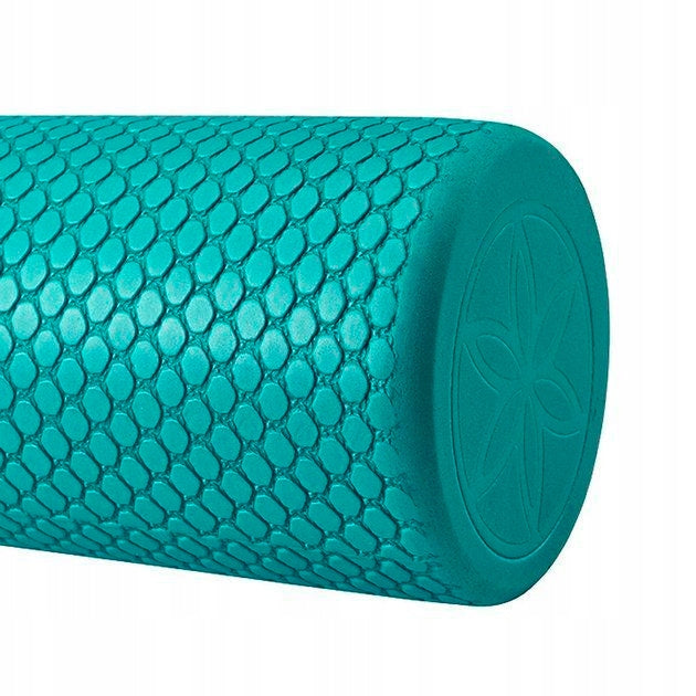 TEXTURED ROLLER FOR MASSAGE GAIAM TURQUOISE Kind smooth roll