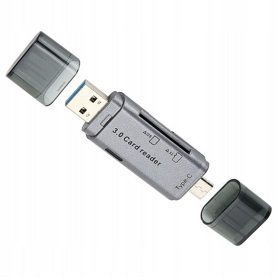 TF SD Type C USB 3.0 OTG Memory Card Reader