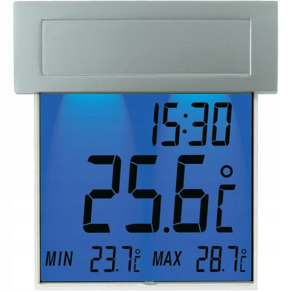 Digitales Fensterthermometer mit Solarbeleuchtung VISION SOLAR 30.1035 