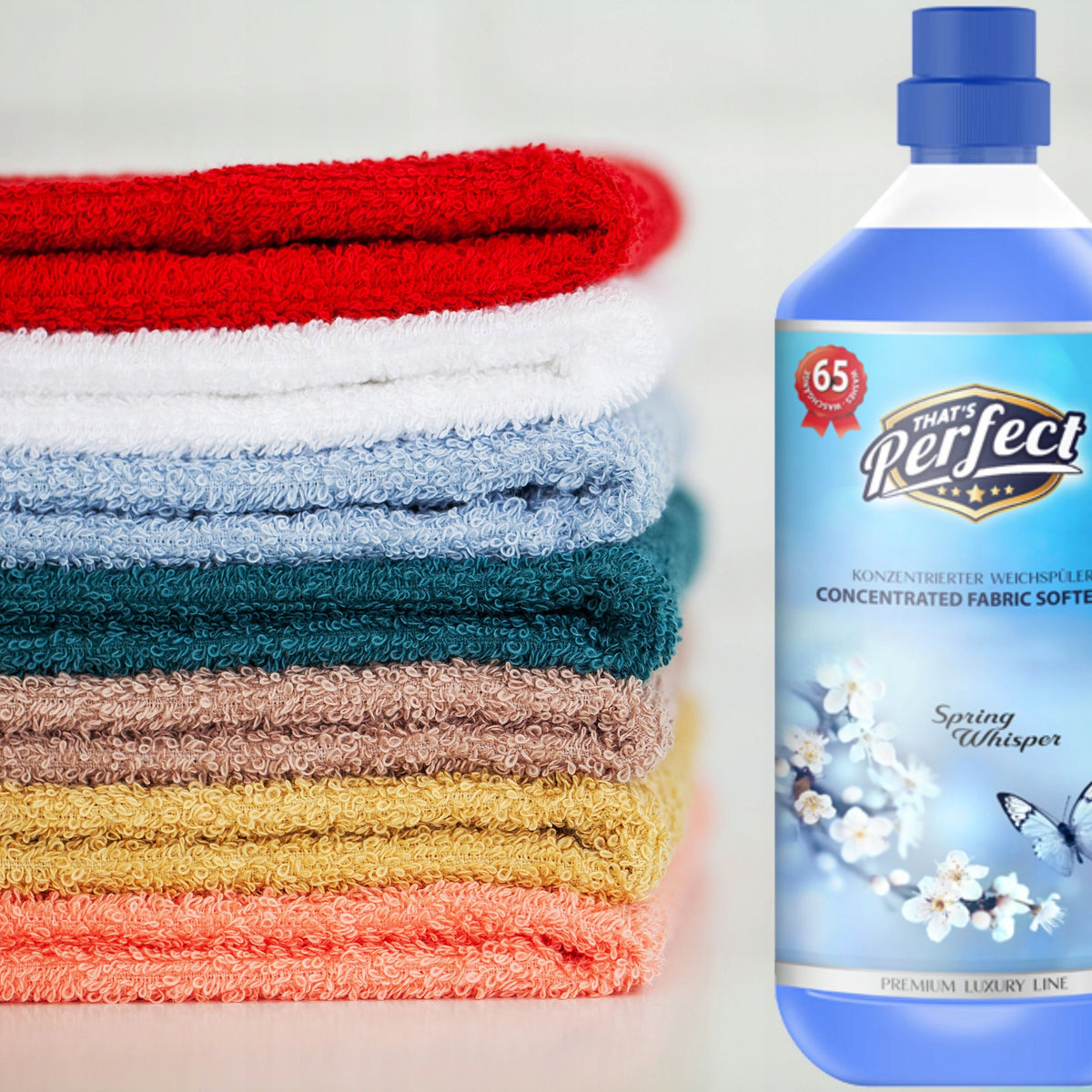 THAT'S PERFECT SPRING SOFTENER 65 RINSES Capacity 1.55 l