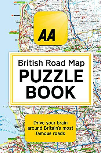 AA British road map puzzle book: these highly-addictive brain games will make you a mapping mastermind
