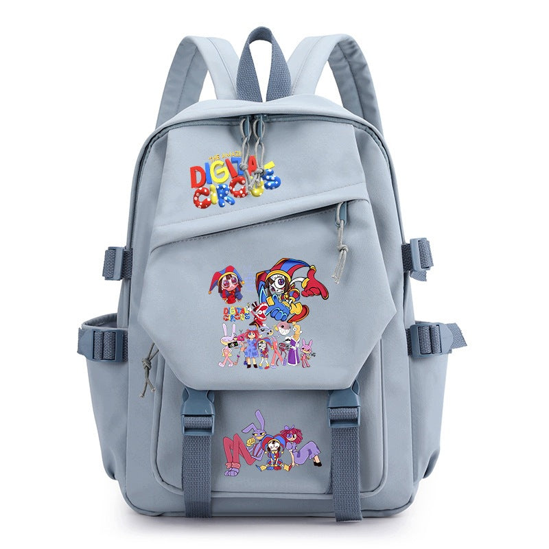 THE AMAZING DIGITAL CIRCUS Surrounding Macarons School Bag Decompression Brand no brand