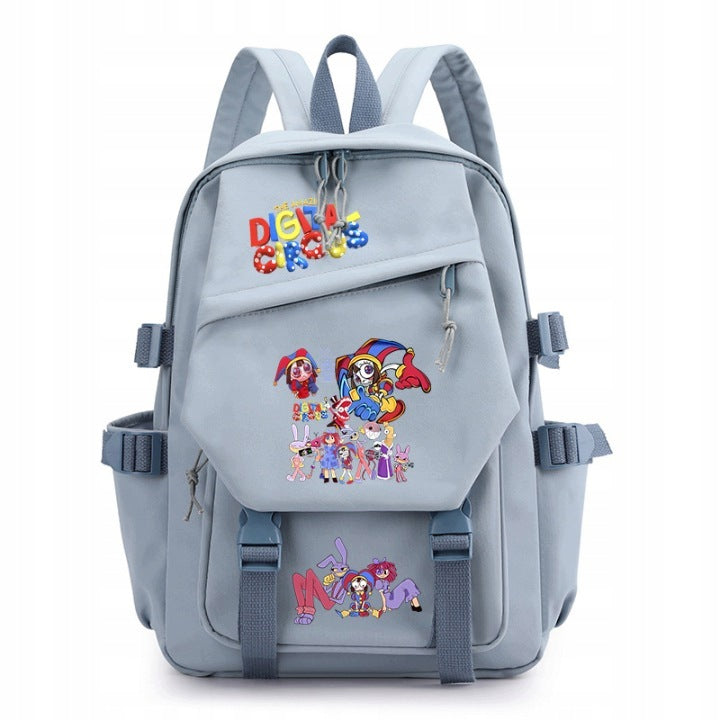 THE AMAZING DIGITAL CIRCUS Surrounding Macarons School Bag Decompression Brand no brand