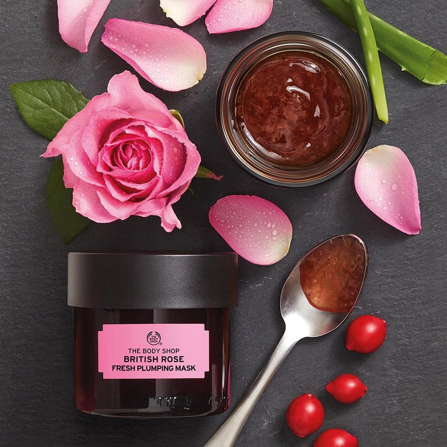 Gesichtsmaske The Body Shop British Rose 75 ml 