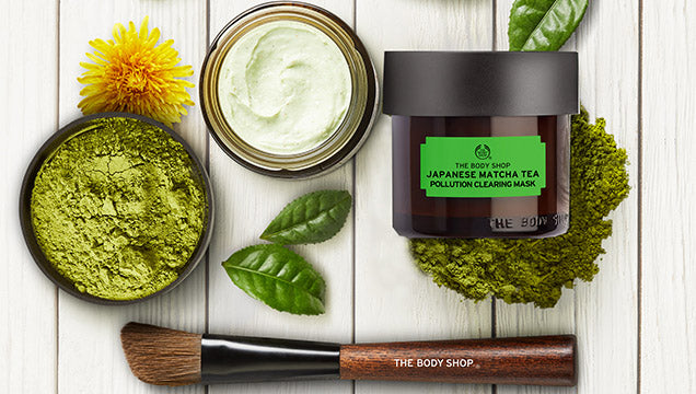 Reinigende Gesichtsmaske The Body Shop Japanese Matcha Tea Pollution Clearing Mask, für Frauen, 75 ml 