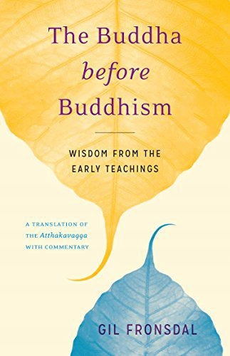 Buddha vor dem Buddhismus: Weisheit aus den frühen Lehren 