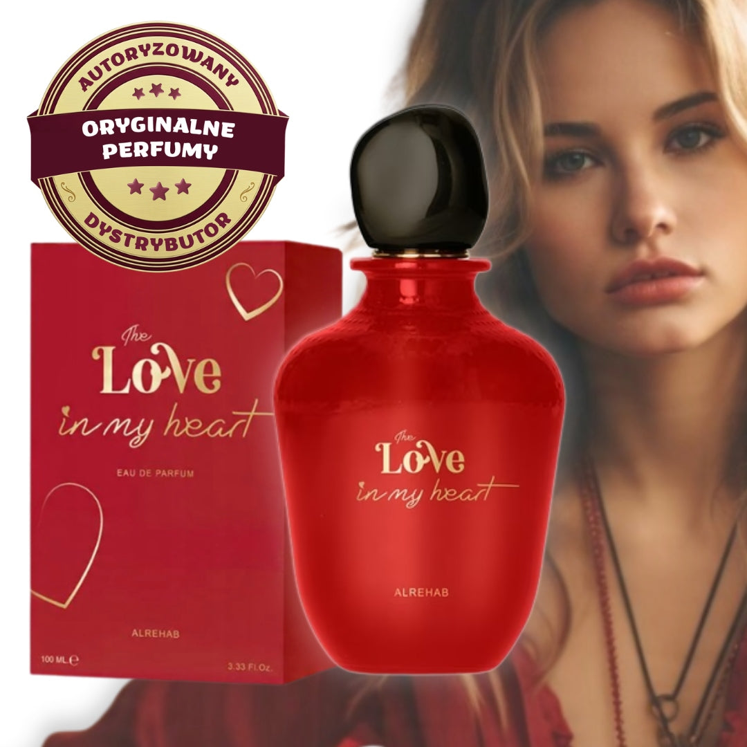 THE LOVE IN MY HEART VANILLA ARABIC FRUIT PERFUME 100 ml AL REHAB EDP