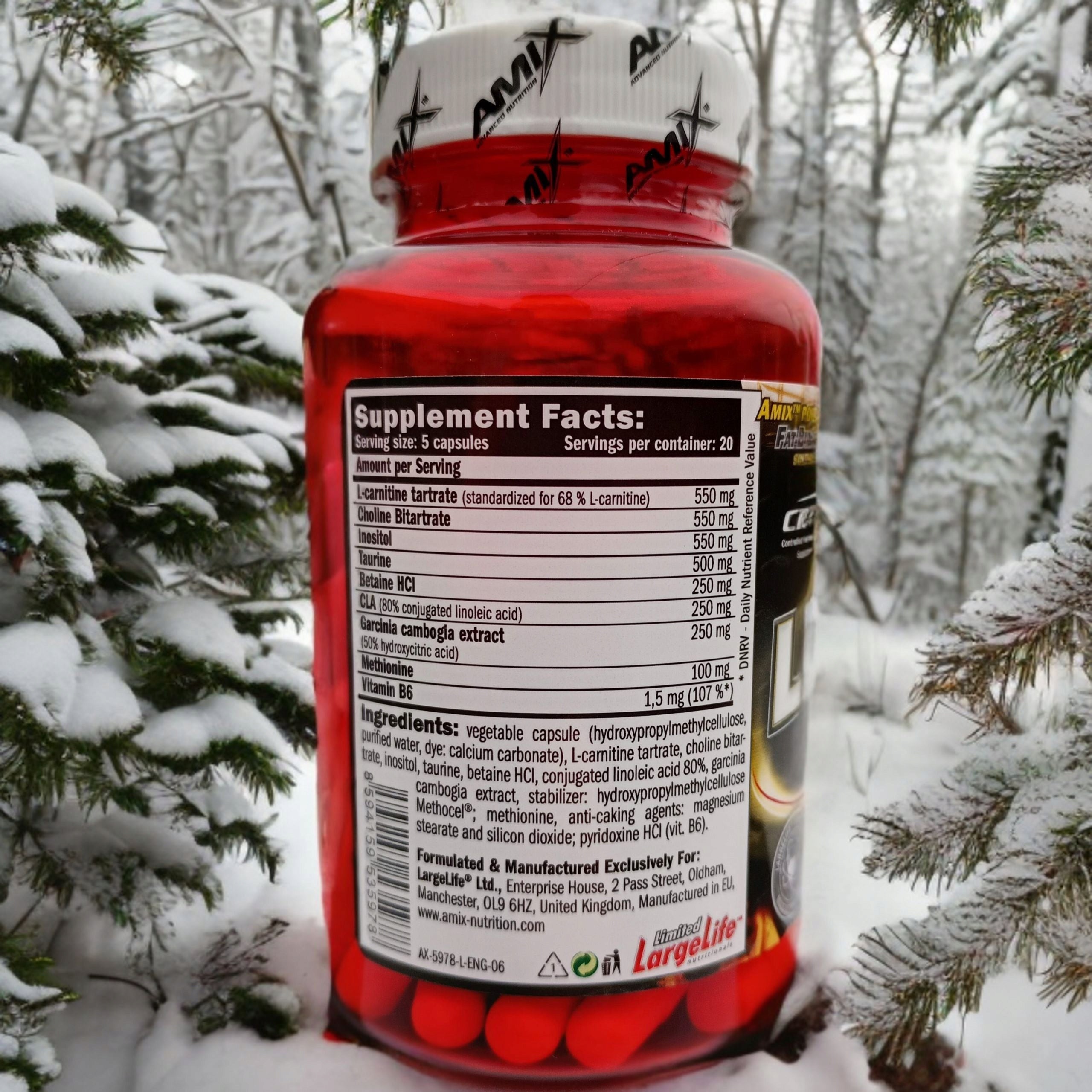 THE MOST POWERFUL FAT BURNER Lipotropic No Caffeine Stimulators HCA HCL Expiration date at least six months from the date of purchase