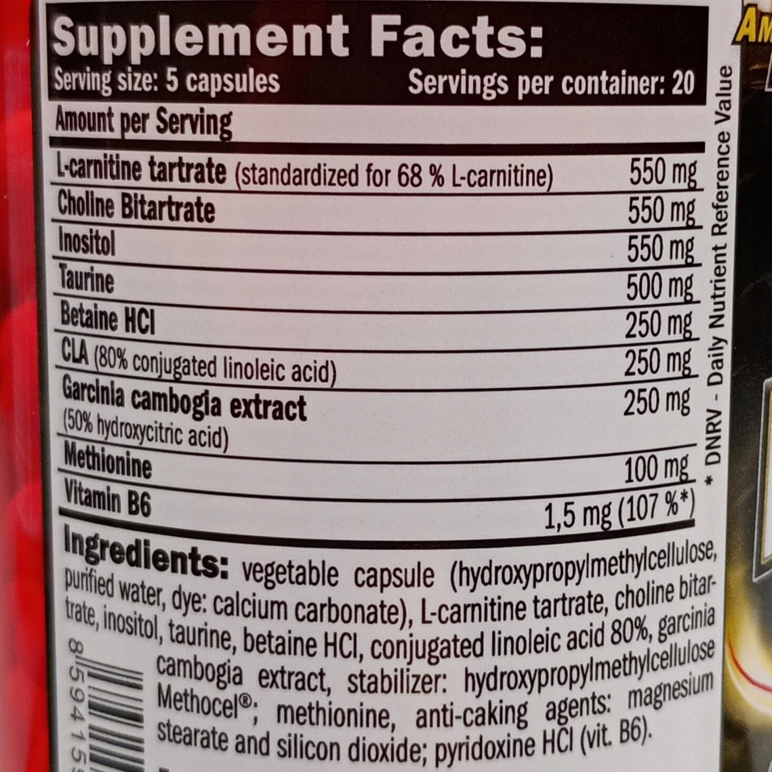 THE MOST POWERFUL FAT BURNER Lipotropic No Caffeine Stimulators HCA HCL Medical device no