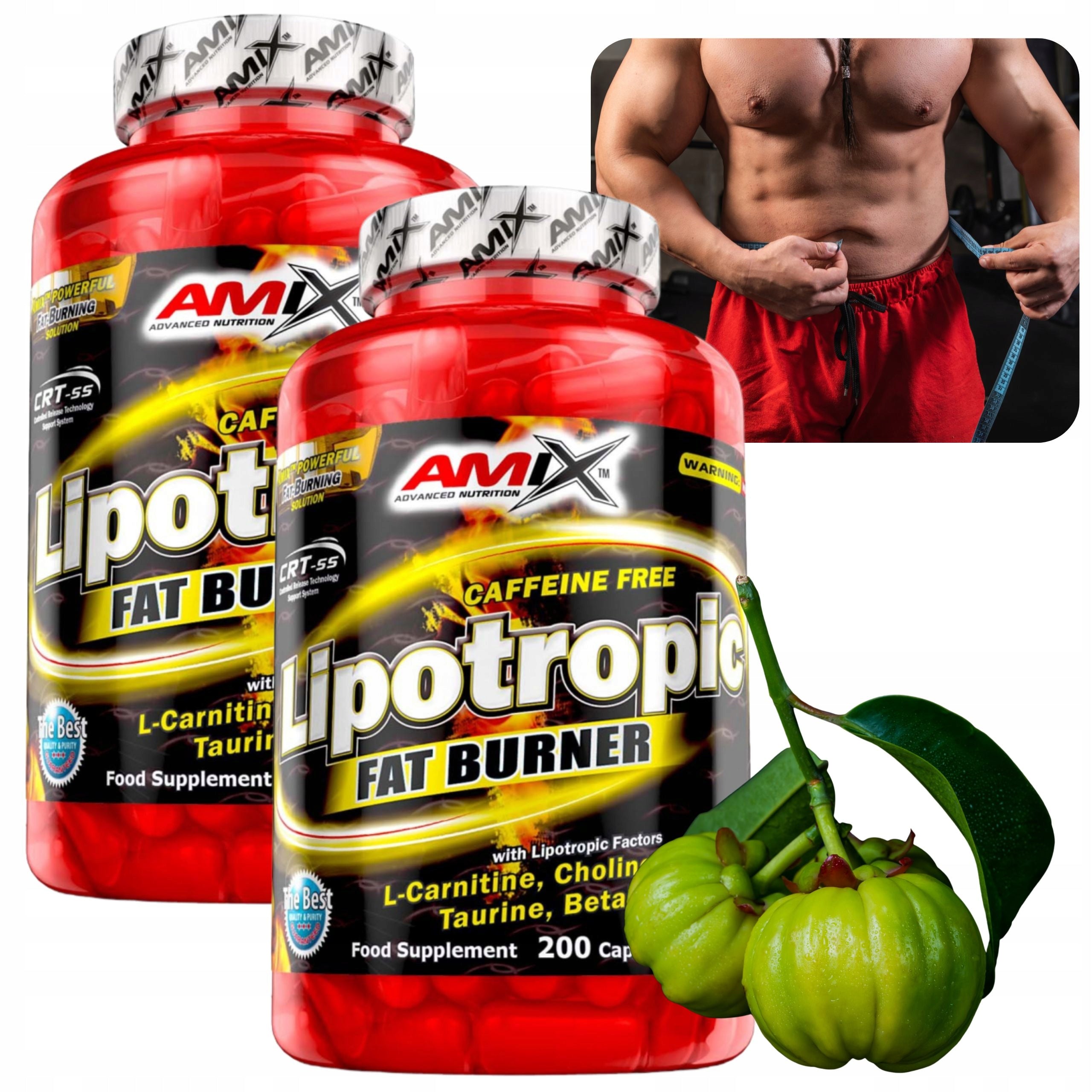 THE MOST POWERFUL FAT BURNER Lipotropic No Caffeine Stimulators HCA HCL