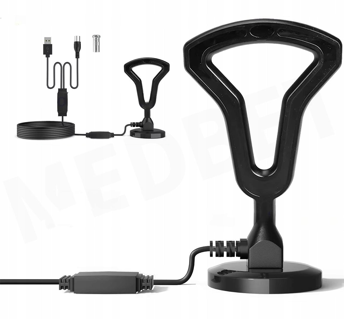 THE MOST POWERFUL TV ANTENNA DVB-T2 FM DAB ACTIVE WITH AMPLIFIER