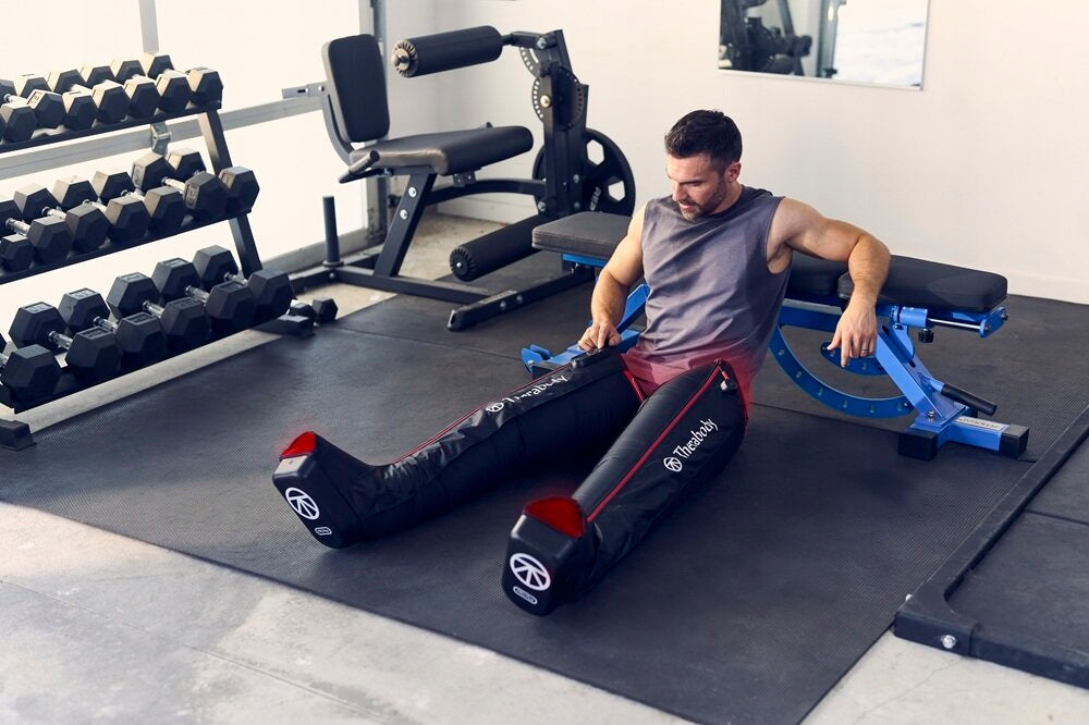 THERABODY Jetboots Pro Plus Leg Massager Kind feet