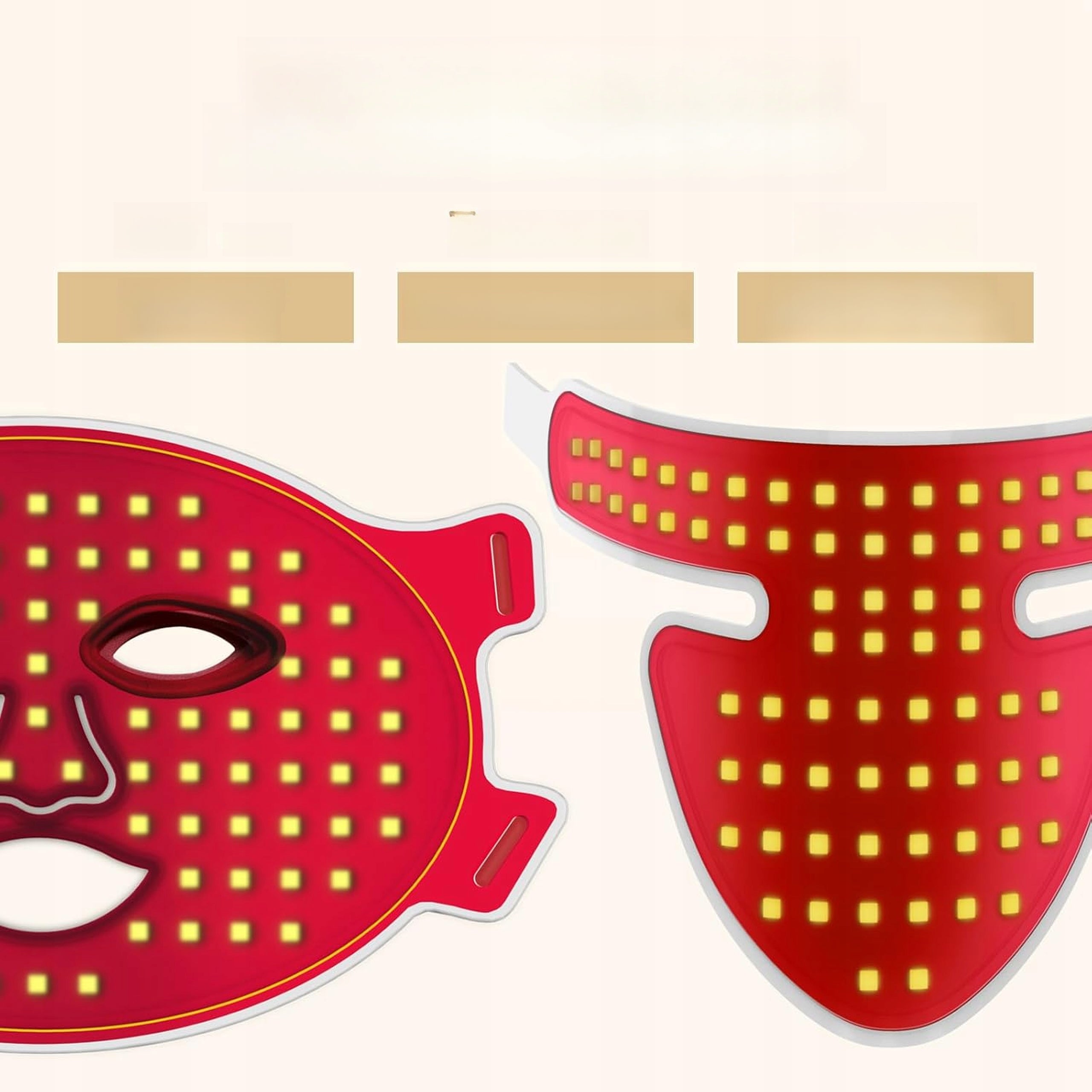 THERAPEUTIC MASK RED LED LIGHT PHOTON WIRELESS REMOTE CONTROL