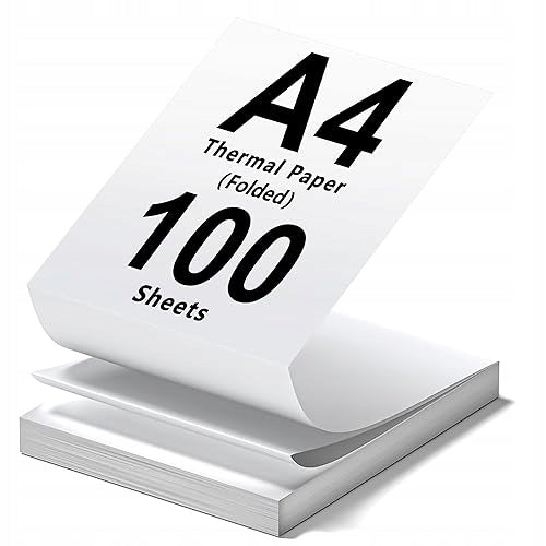 THERMAL A4 100 SHEETS COMPATIBLE WITH QUICK-DRYING THERMAL PRINTERS