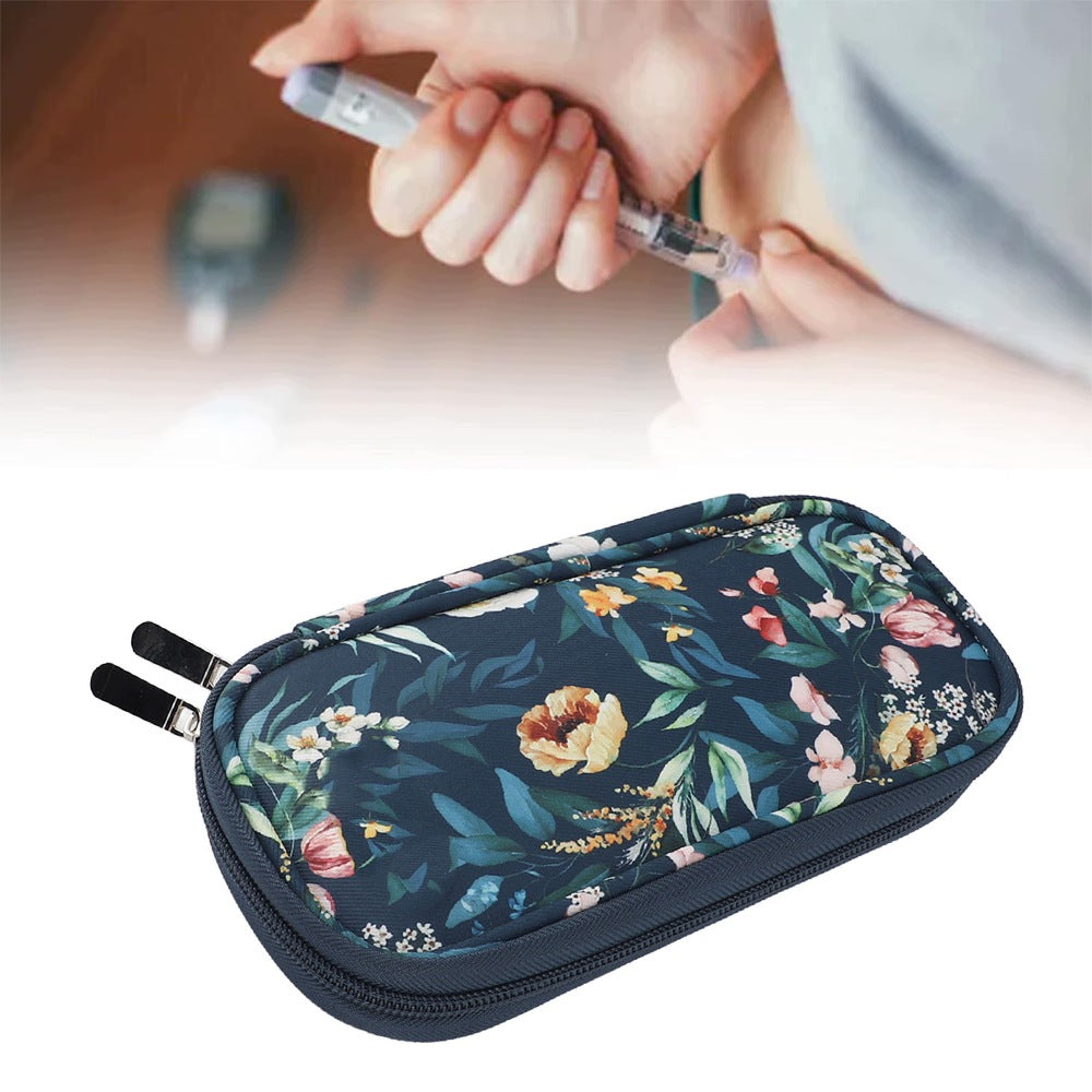 THERMAL COOLING BAG FOR INSULATED INSULIN + 2 CARTRIDGES