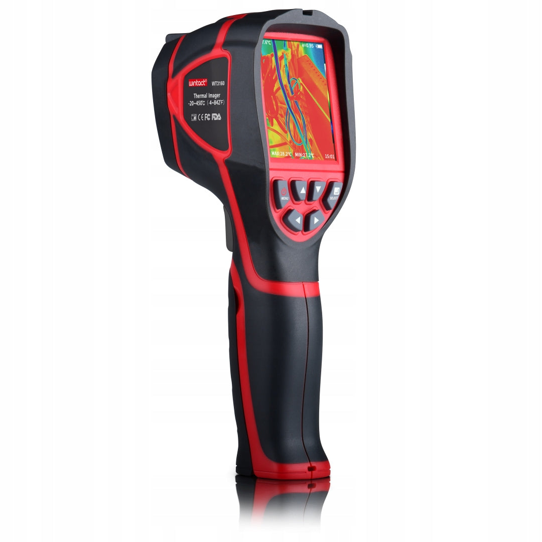THERMAL IMAGE CAMERA -20+450° PRECISE THERMAL DETECTOR 220x160 3GB USB + CASE Batteries included yes