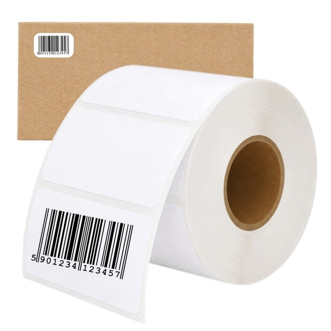 THERMAL LABELS 32x20 mm on roll SELF-ADHESIVE WHITE HOTMELT 2000 pcs. Packaging status original
