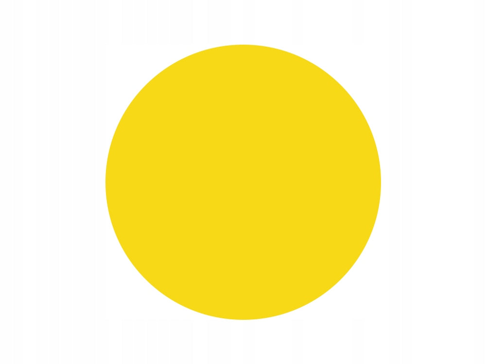 THERMAL LABELS 34mm 2000 PCS YELLOW