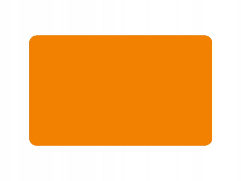 THERMAL LABELS 35X35 2000 PCS! Orange