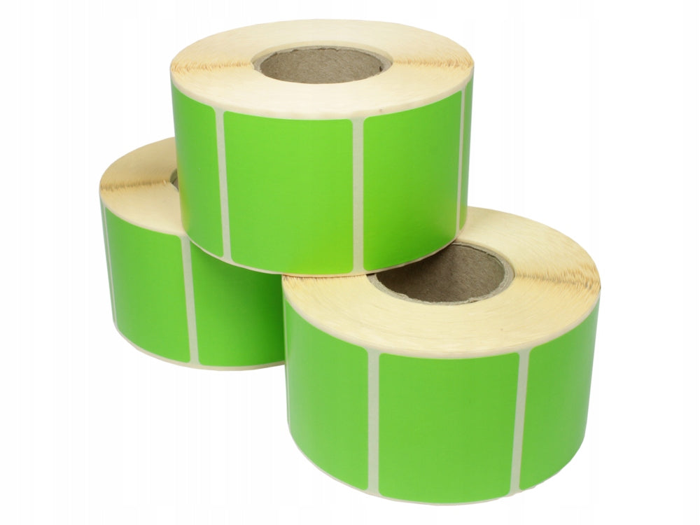 THERMAL LABELS 90x100 500 PCS Green Manufacturer Eplomby.pl