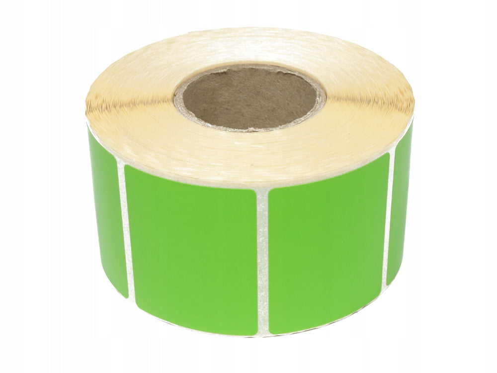THERMAL LABELS 90x100 500 PCS Green