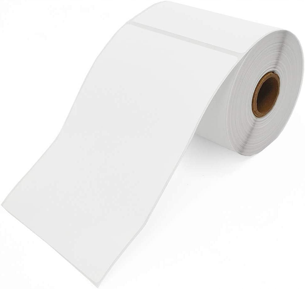 THERMAL LABELS WHITE 100x150 mm 500 pcs