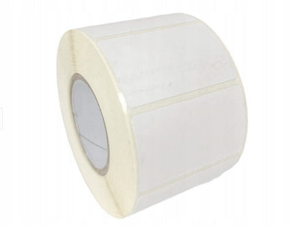 THERMAL LABELS WHITE 50x30 1000PCS