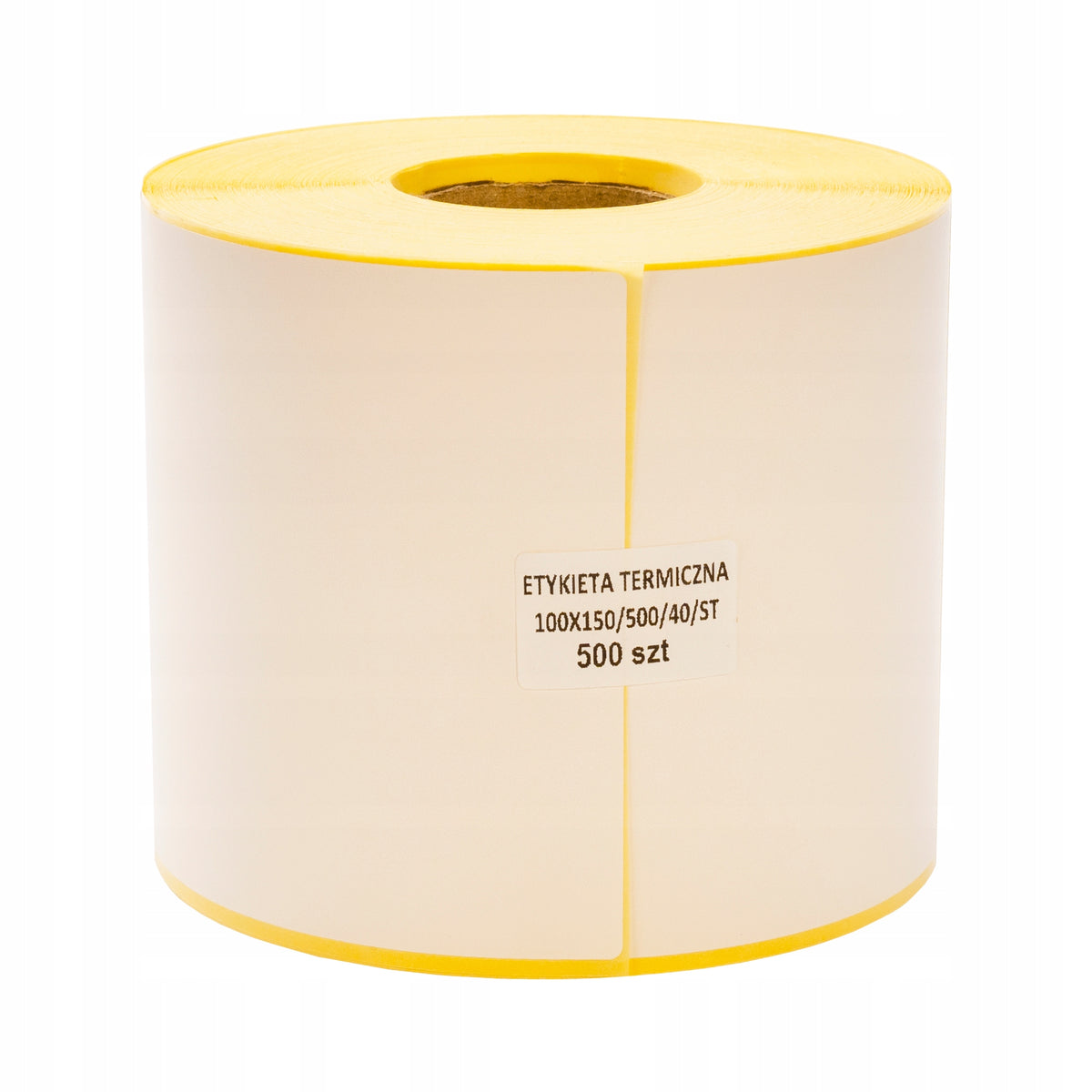 THERMAL LABELS WHITE self-adhesive on roll 100X150 500PCS ZEBRA