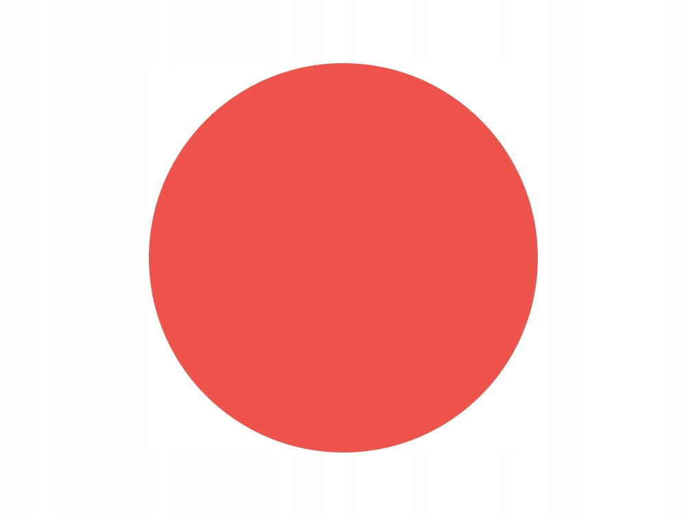THERMAL LABELS fi 40 - circle 1000 PCS Red