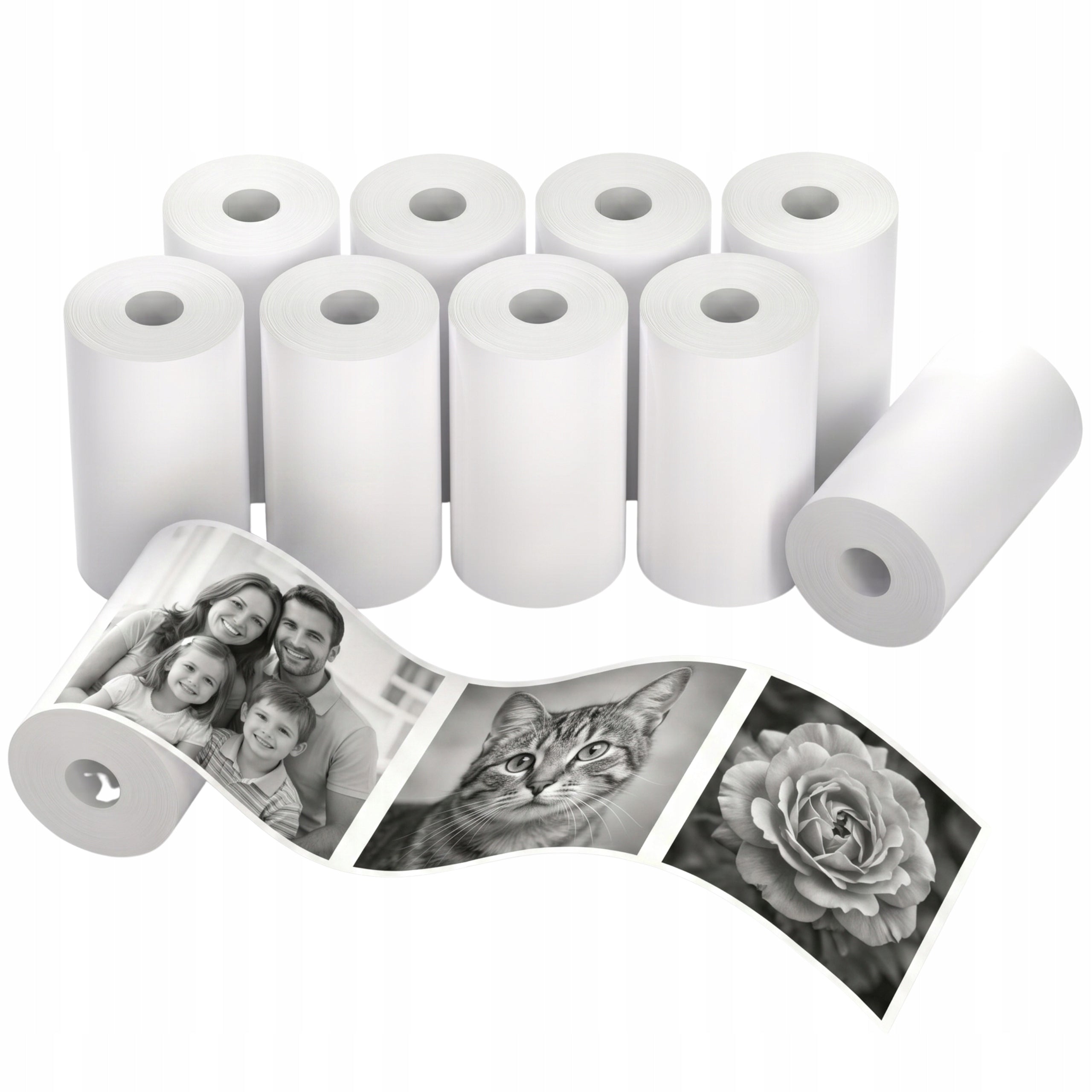 THERMAL PAPER ROLL CARTRIDGES FOR INSTANT CAMERA 10 ROLLS