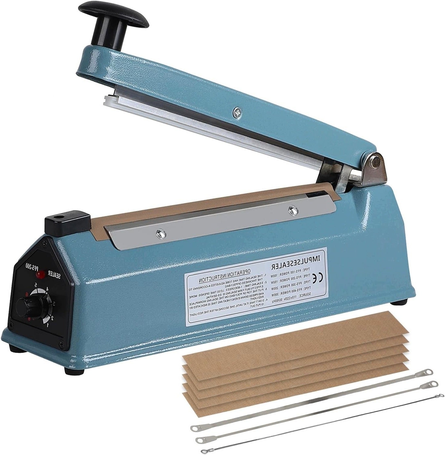 THERMAL SEALANT FOR SEALING BAGS 200MM 5MM BLUE
