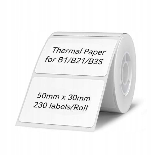 THERMAL TAPE FOR PRINTER B1 B21 B3S WATERPROOF LABEL FOR HOME Packaging status original
