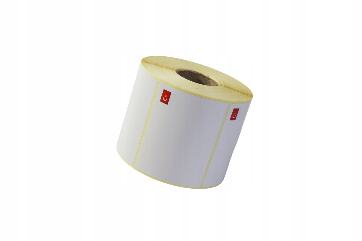 THERMAL TRANSFER LABELS 90x70 1000 PCS FLAG OF TURKEY NEW PRICE