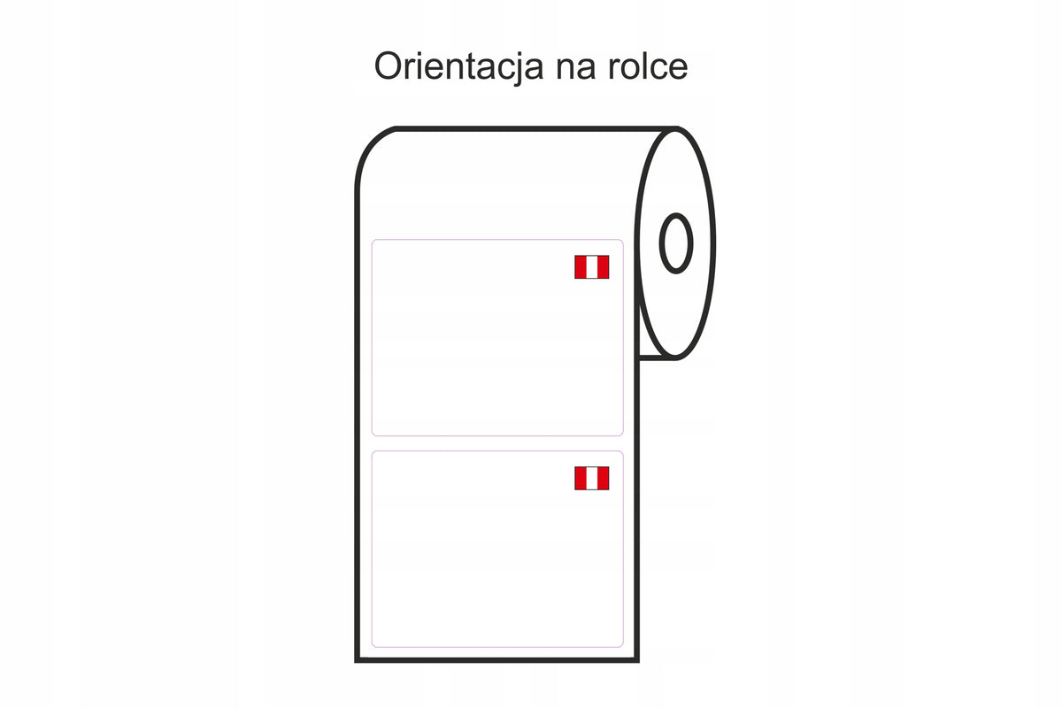 THERMAL TRANSFER LABELS 90x70 1000 PCS FLAG PERU NEW PRICE LIST Packaging status original